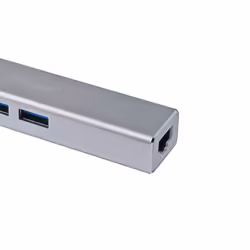 Equip 133481 replicatore di porte e docking station per laptop USB 3.2 Gen 1 (3.1 Gen 1) Type-C Argento - Vista aggiuntiva 5