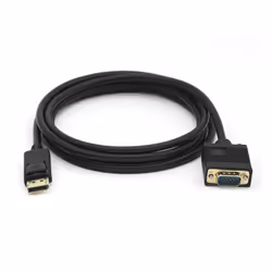 Equip 119338, 2 m, VGA (D-Sub), DisplayPort, Maschio, Maschio, Dritto