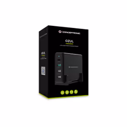 Conceptronic OZUL01B Caricabatterie per dispositivi mobili Universale Nero AC Ricarica rapida Interno - Vista aggiuntiva 5
