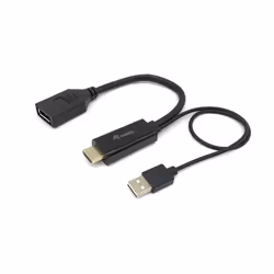 Equip 119039, 0,15 m, HDMI tipo A (Standard), DisplayPort, Maschio, Maschio, Dritto