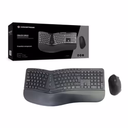 Conceptronic ORAZIO02ES tastiera Mouse incluso Ufficio RF Wireless QWERTY Spagnolo Nero - Vista aggiuntiva 5