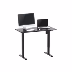 Equip Telaio per scrivania elettrica ERGO con scrivania, nero - Vista aggiuntiva 5