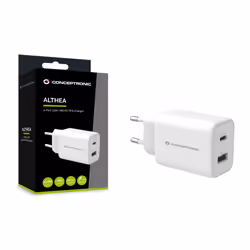 Conceptronic ALTHEA11W Caricabatterie per dispositivi mobili Universale Bianco AC Ricarica rapida Interno - Vista aggiuntiva 4
