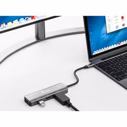 Equip 133485 adattatore grafico USB Nero, Argento - Vista aggiuntiva 5