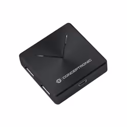 Conceptronic HUBBIES02B hub di interfaccia USB 3.2 Gen 1 (3.1 Gen 1) Mini-B 5000 Mbit/s Nero