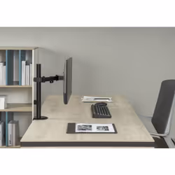 Equip Staffa di montaggio articolata per monitor da scrivania da 17“-32”, nera - Vista aggiuntiva 7