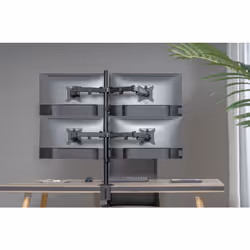 Equip 650159 Supporti a parete per TV 32" Scrivania Nero - Vista aggiuntiva 6