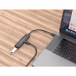 Conceptronic HUBBIES12B hub di interfaccia USB 3.2 Gen 1 (3.1 Gen 1) Type-C 5000 Mbit/s Nero - Vista aggiuntiva 7
