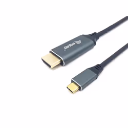 Equip 133415, 1 m, USB tipo-C, HDMI tipo A (Standard), Maschio, Maschio, Dritto