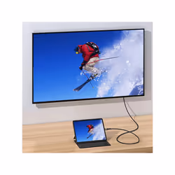Equip 133422 cavo e adattatore video 2 m USB tipo-C DisplayPort Grigio - Vista aggiuntiva 5