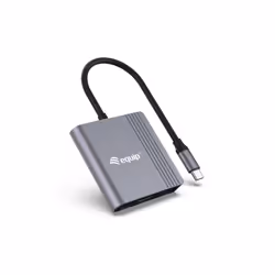Equip 133488 adattatore grafico USB 3840 x 2160 Pixel Nero, Grigio