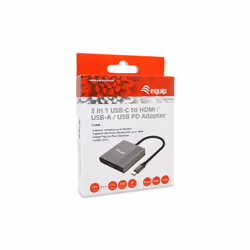 Equip 133488 adattatore grafico USB 3840 x 2160 Pixel Nero, Grigio - Vista aggiuntiva 6