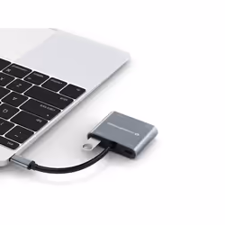 Conceptronic DONN16G Cablato USB 3.2 Gen 1 (3.1 Gen 1) Type-C Grigio - Vista aggiuntiva 4