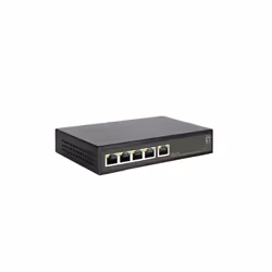 LevelOne GES-2105P switch di rete Gestito L2 Gigabit Ethernet (10/100/1000) Supporto Power over Ethernet (PoE) Nero - Vista aggiuntiva 4