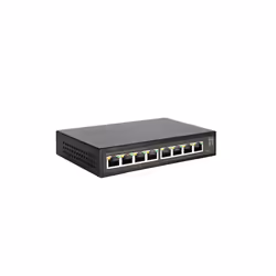 LevelOne GES-2108P switch di rete Gestito L2 Gigabit Ethernet (10/100/1000) Supporto Power over Ethernet (PoE) Nero - Vista aggiuntiva 4
