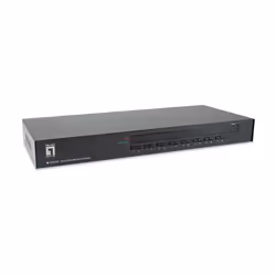 LevelOne KVM-3216, 2048 x 1536 Pixel, Montaggio rack, 1U, Nero