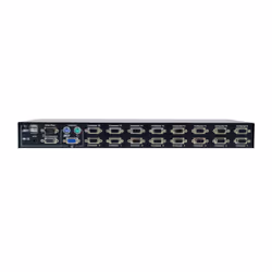 LevelOne KVM-3216 switch per keyboard-video-mouse (kvm) Montaggio rack Nero - Vista aggiuntiva 4