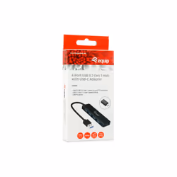 Equip 128959 hub di interfaccia USB 3.2 Gen 1 (3.1 Gen 1) Type-A 5000 Mbit/s Nero - Vista aggiuntiva 8