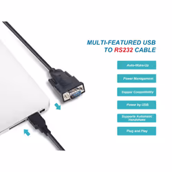 Equip 133391 cavo seriale Nero 1,5 m USB tipo A DB-9 - Vista aggiuntiva 6