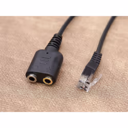 Equip 147944 cavo audio 0,25 m RJ-9 2 x 3.5mm Nero - Vista aggiuntiva 7