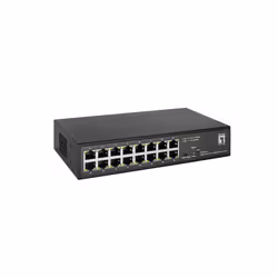 LevelOne GES-2216 switch di rete Gestito L2 Gigabit Ethernet (10/100/1000) Nero - Vista aggiuntiva 4