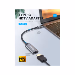 Equip 133491 cavo e adattatore video 0,15 m USB tipo-C HDMI Nero, Grigio - Vista aggiuntiva 4