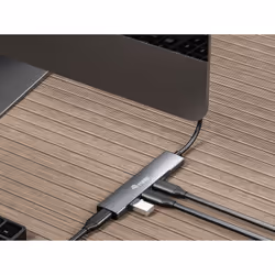 Equip 128963 hub di interfaccia USB 3.2 Gen 1 (3.1 Gen 1) Type-C 5000 Mbit/s Nero, Argento - Vista aggiuntiva 5