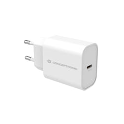Conceptronic ALTHEA10W Caricabatterie per dispositivi mobili Universale Bianco AC Ricarica rapida Interno