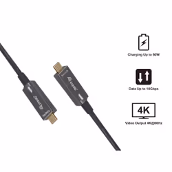 Equip 119461 cavo USB USB 3.2 Gen 2 (3.1 Gen 2) 5 m USB C Nero - Vista aggiuntiva 4
