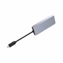 Conceptronic DONN22G replicatore di porte e docking station per laptop Cablato USB 3.2 Gen 2 (3.1 Gen 2) Type-C Grigio - Vista aggiuntiva 4