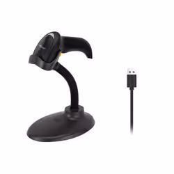 Equip 351021 lettore di codici a barre Lettore di codici a barre portatile 1D/2D LED Nero - Vista aggiuntiva 7