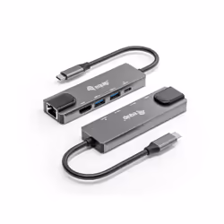 Equip 133489 replicatore di porte e docking station per laptop Cablato USB 3.2 Gen 1 (3.1 Gen 1) Type-C Grigio - Vista aggiuntiva 5