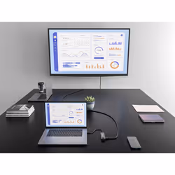 Equip 133489 replicatore di porte e docking station per laptop Cablato USB 3.2 Gen 1 (3.1 Gen 1) Type-C Grigio - Vista aggiuntiva 6