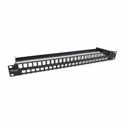 Equip 769258, RJ-45, Cat6, Nero, Acciaio, 1U, REACH, RoHS