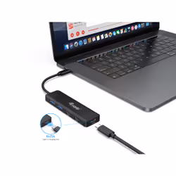 Equip 128964 hub di interfaccia USB 3.2 Gen 1 (3.1 Gen 1) Type-C 5000 Mbit/s Nero - Vista aggiuntiva 4