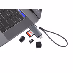 Conceptronic BIAN05G lettore di schede USB 3.2 Gen 1 (3.1 Gen 1) Type-A/Type-C Grigio - Vista aggiuntiva 8