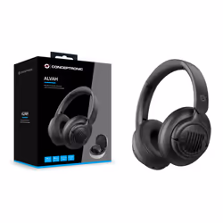 Conceptronic ALVAH02B cuffia e auricolare Con cavo e senza cavo A Padiglione Musica e Chiamate Bluetooth Nero - Vista aggiuntiva 4