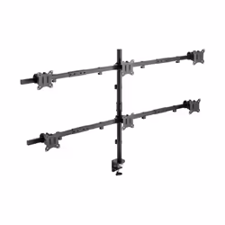 Equip 650160 Supporti a parete per TV 32" Scrivania Nero - Vista aggiuntiva 4