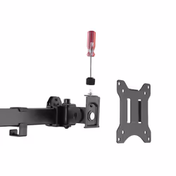 Equip 650160 Supporti a parete per TV 32" Scrivania Nero - Vista aggiuntiva 6
