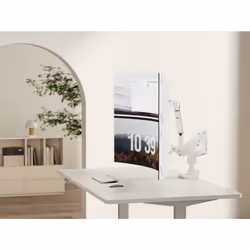 Equip 650183 Supporti a parete per TV 35" Scrivania Bianco - Vista aggiuntiva 6