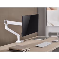 Equip 650185 Supporti a parete per TV 35" Scrivania Bianco - Vista aggiuntiva 8