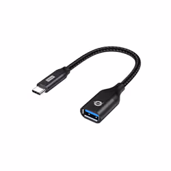 Conceptronic ABBY18B, USB-C, USB-A, Nero