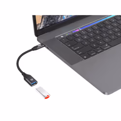 Conceptronic ABBY18B adattatore per inversione del genere dei cavi USB-C USB-A Nero - Vista aggiuntiva 6