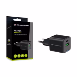 Conceptronic ALTHEA15B Caricabatterie per dispositivi mobili Universale Nero AC Ricarica rapida Interno - Vista aggiuntiva 4