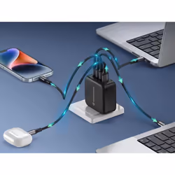 Conceptronic ALTHEA18B Caricabatterie per dispositivi mobili Universale Nero AC Ricarica rapida Interno - Vista aggiuntiva 4