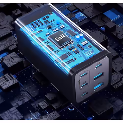Conceptronic OZUL06BE Caricabatterie per dispositivi mobili Universale Nero AC Ricarica rapida Interno - Vista aggiuntiva 6