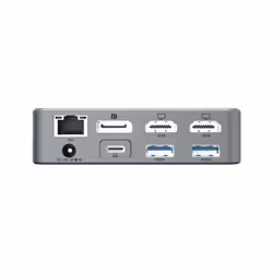 Conceptronic DONN25G replicatore di porte e docking station per laptop Cablato USB 3.2 Gen 2 (3.1 Gen 2) Type-C Argento - Vista aggiuntiva 5