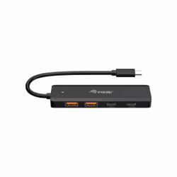 Equip 128966 hub di interfaccia USB 3.2 Gen 2 (3.1 Gen 2) Type-C 10000 Mbit/s Nero
