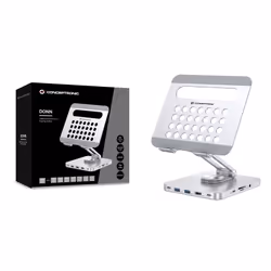 Conceptronic DONN26G carrello e supporto multimediale Argento Tablet - Vista aggiuntiva 5