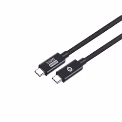 Conceptronic ETTA04B12, 1,2 m, USB C, USB C, USB4 Gen 3x2, 40 Gbit/s, Nero